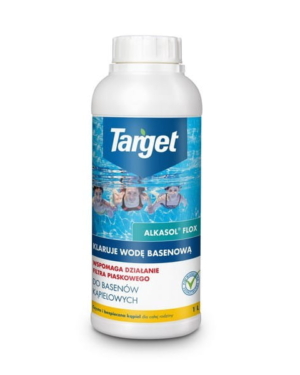 Alkasol Flox – Klaruje Wodę Basenową – 1 l Target