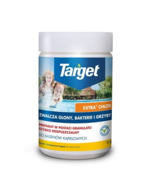 Extra Chlor Granulat – Zwalcza Glony, Bakterie i Grzyby – 1 kg Target