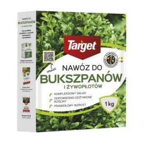 Nawóz Do Bukszpanów i Żywopłotów – Z Mikroelementami – 1 kg Target