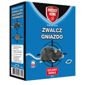 Rodicum Extra – Pasta Trutka Na Szczury i Nornice – 200 g (20x10 g) Protect Home
