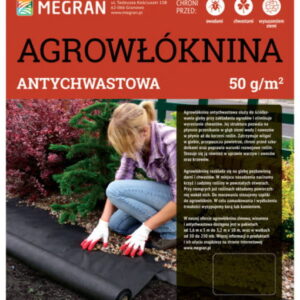 Agrowłóknina Antychwastowa 50g/m2 – Czarna – 3,2 x 5 m