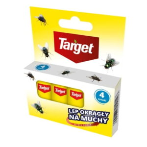 Lep Okrągły Na Muchy – Taśma – 4 szt. Target