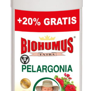 Biohumus Extra Pelargonia 1 l + 20% Gratis