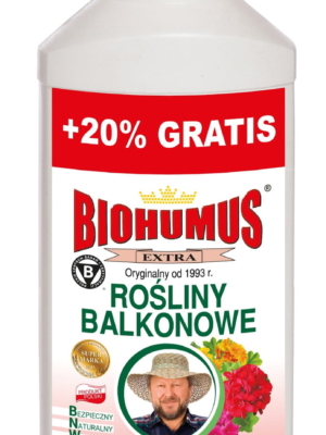 Biohumus Extra Rośliny Balkonowe 1 l + 20% Gratis
