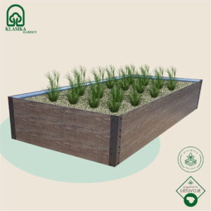 Warzywniak Woodlook Brązowy