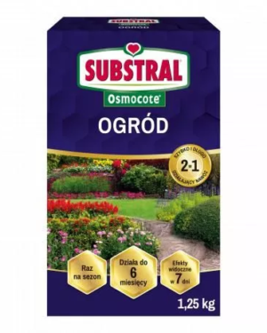 Nawóz Do Ogrodu 2w1 – Osmocote Długodziałajacy – 1,25 kg Substral