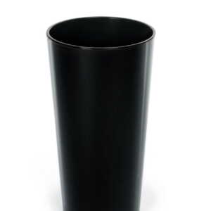 Osłonka doniczka Ø250 mm Lilia – czarna – Lamela