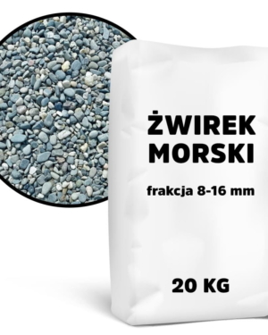Żwir morski 8-16 mm – 20 kg