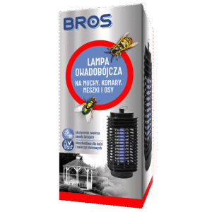 Lampa owadobójcza – na komary, muchy, meszki i osy – Bros
