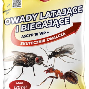 Ascyp 10 WP+ - zwalcza owady latające i biegające - 20 g Target