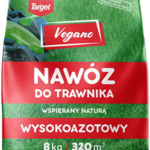 Wysokoazotowy nawóz do trawnika Vegano – wspierany naturą 8 kg