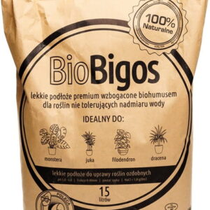 BioBigos - przepuszczalne podłoże do roślin - 15 L Ekagro