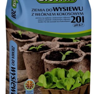 Ziemia do wysiewu z włóknem kokosowym 20 l - Biovita