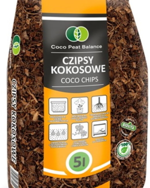 Czipsy kokosowe - naturalne podłoże 5l - Biovita