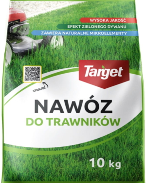Nawóz do trawnika z mikroskładnikami - 10 kg Target