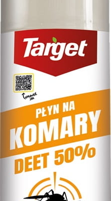 Płyn na komary, kleszcze i meszki – 50% DEET – 80 ml Target