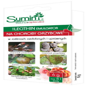 Sum Lecithin 6 g Zwalcza Choroby Drzew, Krzewów Ozdobnych, Róż, Tui, Roślin Ozdobnych oraz Warzyw