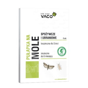 Eco pułapka na mole ubraniowe i spożywcze 2w1 – 2 szt. Vaco