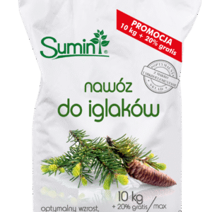 Nawóz Do Iglaków (worek) Optymalny Skład 10+2 kg Gratis Sumin