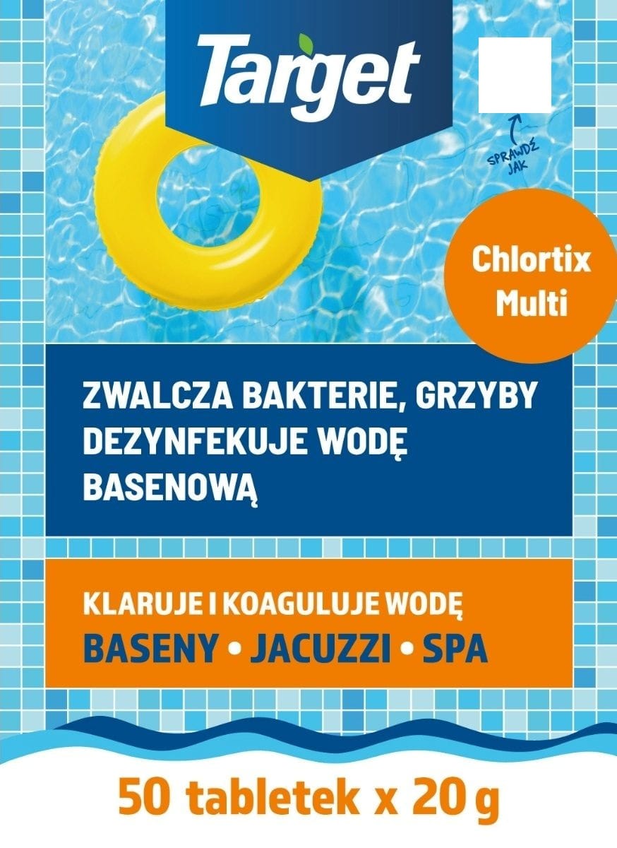 Chlortix Multi (50×20 g) 1 kg TYŁ 2