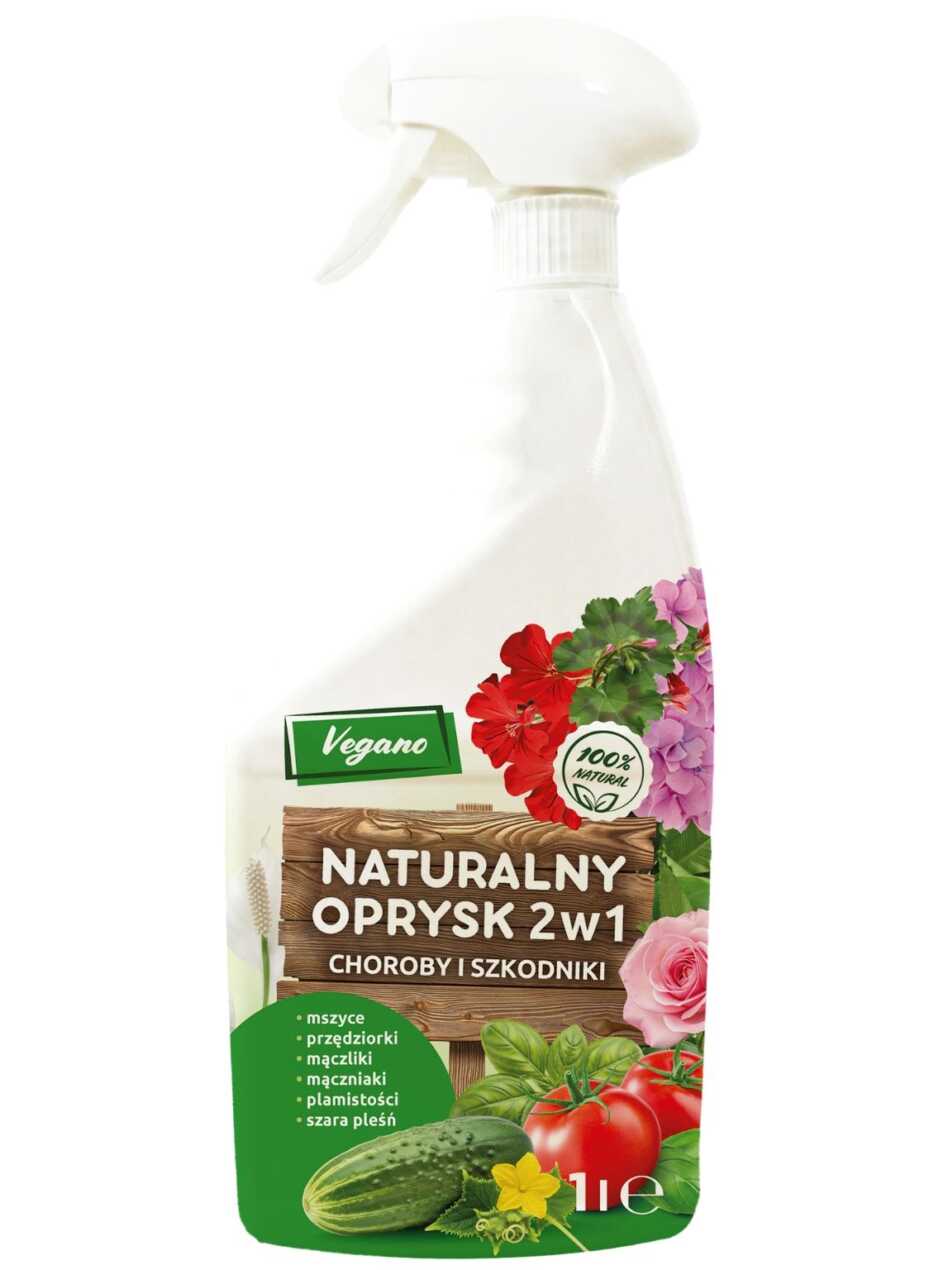 Green Protect Naturalny oprysk 2w1 - choroby i szkodniki Vegano 1000 ml