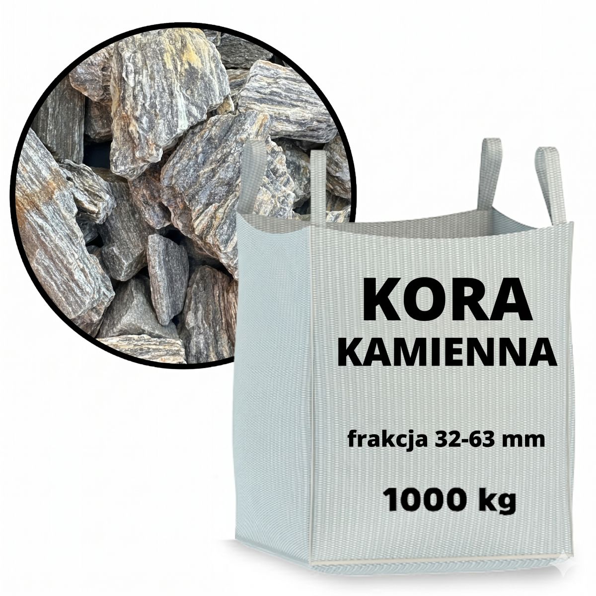 Kora Kamienna 32-63 mm 1 tona